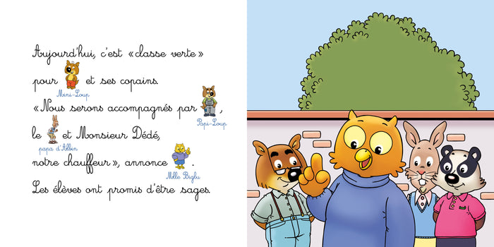 Mini-Loup en sortie scolaire