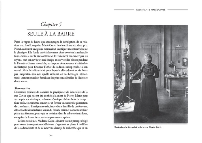 Fascinante Marie Curie