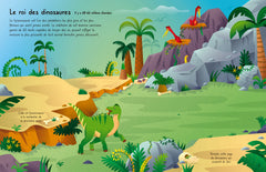 Le tyrannosaure... et plein d'autres grands dinosaures - Autocollants
