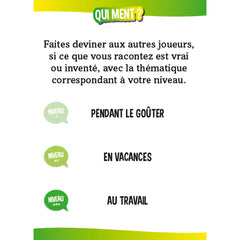 Boite Quiz - Incollables - Enfants vs Parents - Rires et Délires