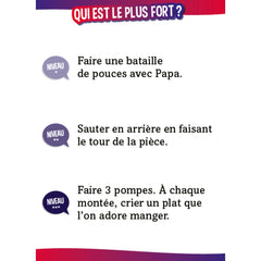 Boite Quiz - Incollables - Enfants vs Parents - Rires et Délires