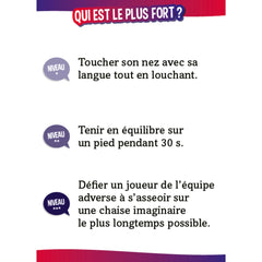 Boite Quiz - Incollables - Enfants vs Parents - Rires et Délires