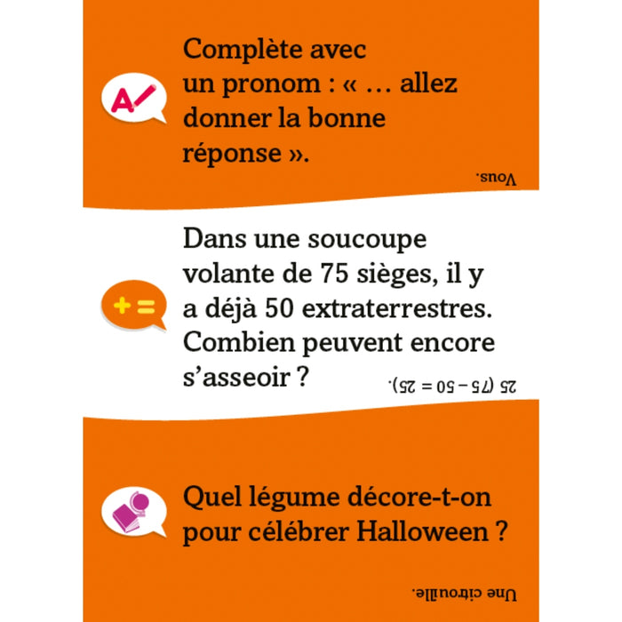 Boîte Quiz - Incollables Famille - Enfants vs Parents