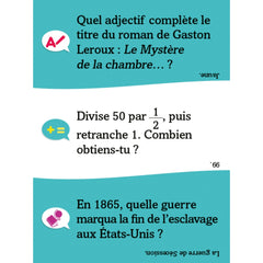 Boîte Quiz - Incollables Famille - Enfants vs Parents