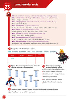 Disney - Marvel - Spider-Man - Mon super-cahier Maths Français - CE2