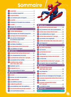 Disney - Marvel - Spider-Man - Mon super-cahier Maths Français - CE1