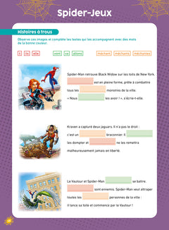 Disney - Marvel - Spider-Man - Mon super-cahier Maths Français - CE1