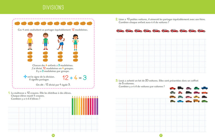 Mon petit cahier de maths - méthode de Singapour Spécial CE1