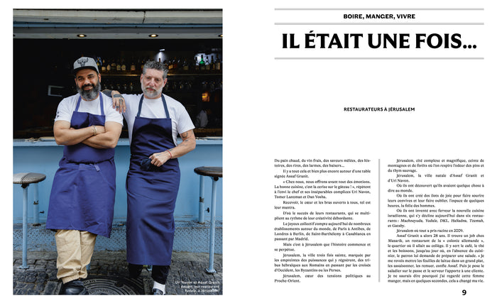 Boire. Manger. Vivre. : 100 recettes venues d'Israël