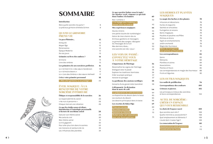 Le précieux grimoire d'Arlette Grimm