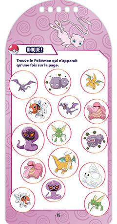 Pokémon - Mon carnet de jeux et d'activités avec stickers - Mew