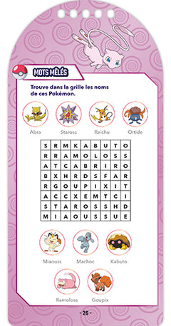 Pokémon - Mon carnet de jeux et d'activités avec stickers - Mew