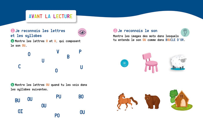 Je commence à lire en maternelle - niveau 2 - Boucle d'or