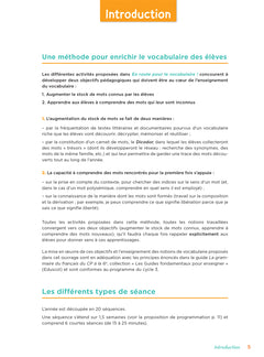 En route pour le vocabulaire CM