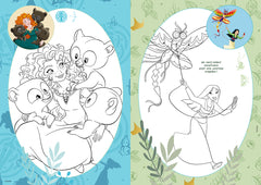 Disney Princesses - Je colorie mes amies - Journée de rêve - Stickers offerts