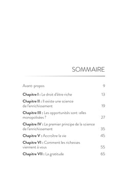 La science de l'enrichissement - Maîtrisez les lois fondamentales de la prospérité