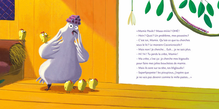 Mamie Poule raconte - Le Mille-Pattes qui cherchait ses chaussettes