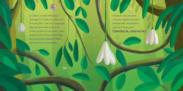 Mamie Poule raconte - Le Mille-Pattes qui cherchait ses chaussettes