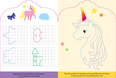 Je dessine et je joue : Licornes