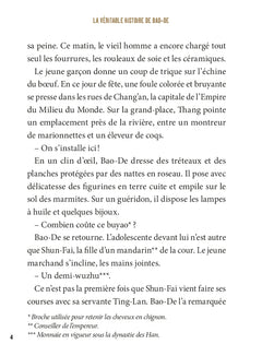 La véritable histoire de Bao-De, jeune marchand au temps de la Chine impériale