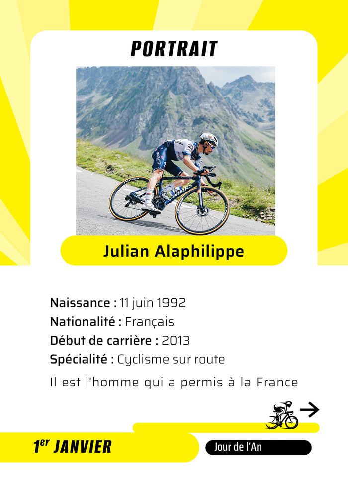 Calendrier Passion Vélo en 365 jours