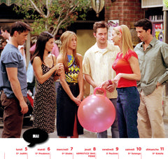 Calendrier officiel Friends 2025