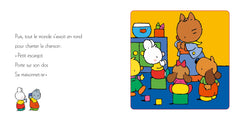 Petit Lapin Blanc à la maternelle