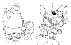 STITCH - Mes Autocollants - Disney