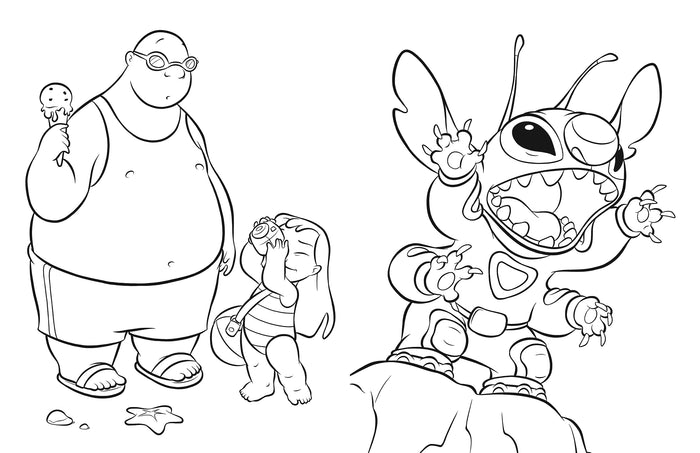 STITCH - Mes Autocollants - Disney