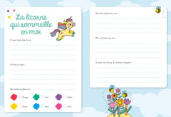 Mon carnet secret bébés licornes - coffret