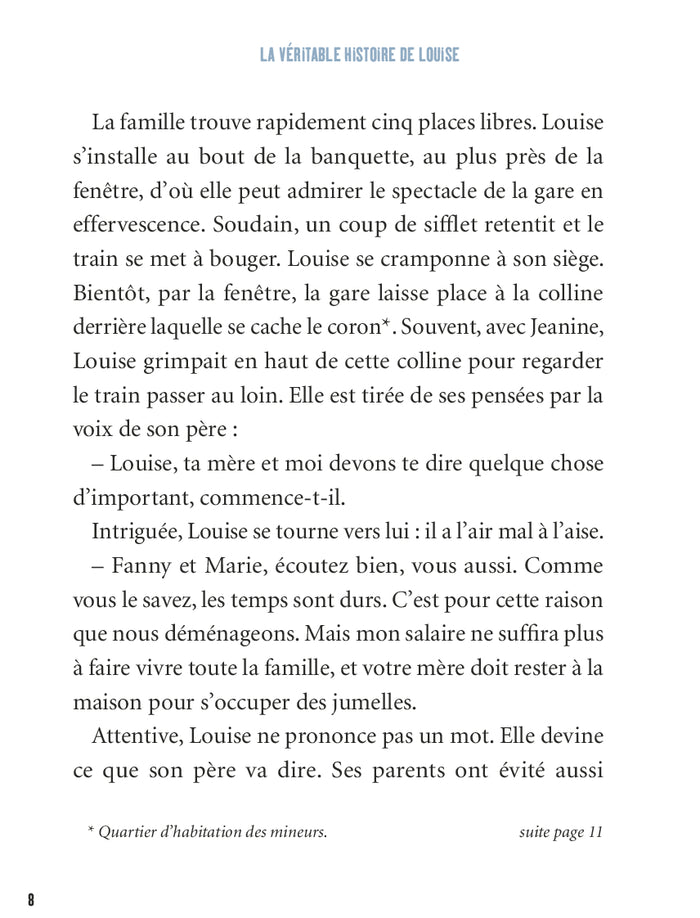 La véritable histoire de Louise, petite ouvrière dans une mine de charbon