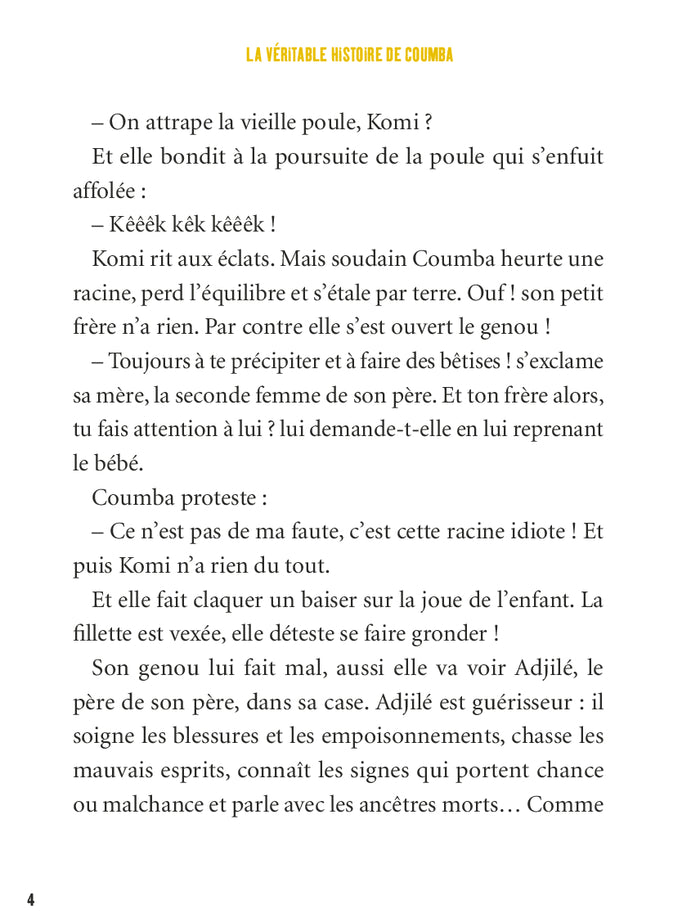 La véritable histoire de Coumba, petite esclave au XVIIIe siècle