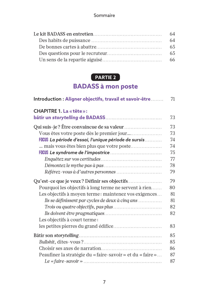 Devenir badass au travail - Le guide ultime pour en finir avec le syndrome de l'impostrice