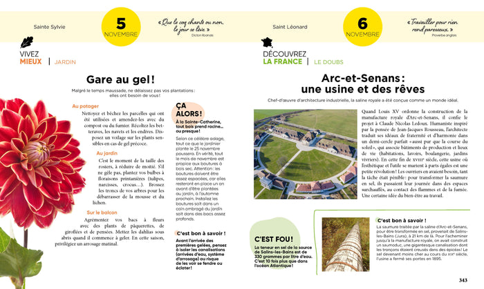 Une année en régions avec vous ! - Almanach Cyril Féraud