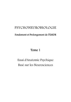 Psychoneurobiologie fondement et prolongement de l'EMDR