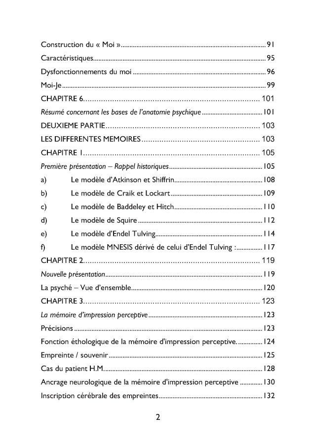 Psychoneurobiologie fondement et prolongement de l'EMDR