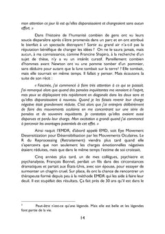 Psychoneurobiologie fondement et prolongement de l'EMDR