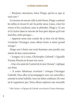 La véritable histoire de Diego, le jeune mousse de Christophe Colomb