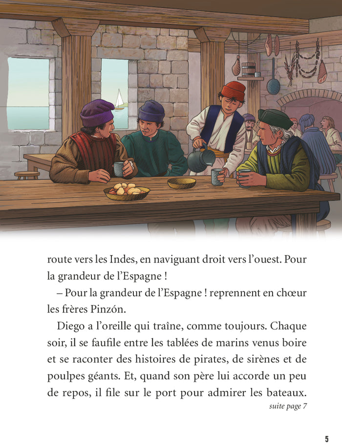 La véritable histoire de Diego, le jeune mousse de Christophe Colomb