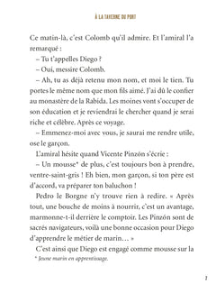 La véritable histoire de Diego, le jeune mousse de Christophe Colomb