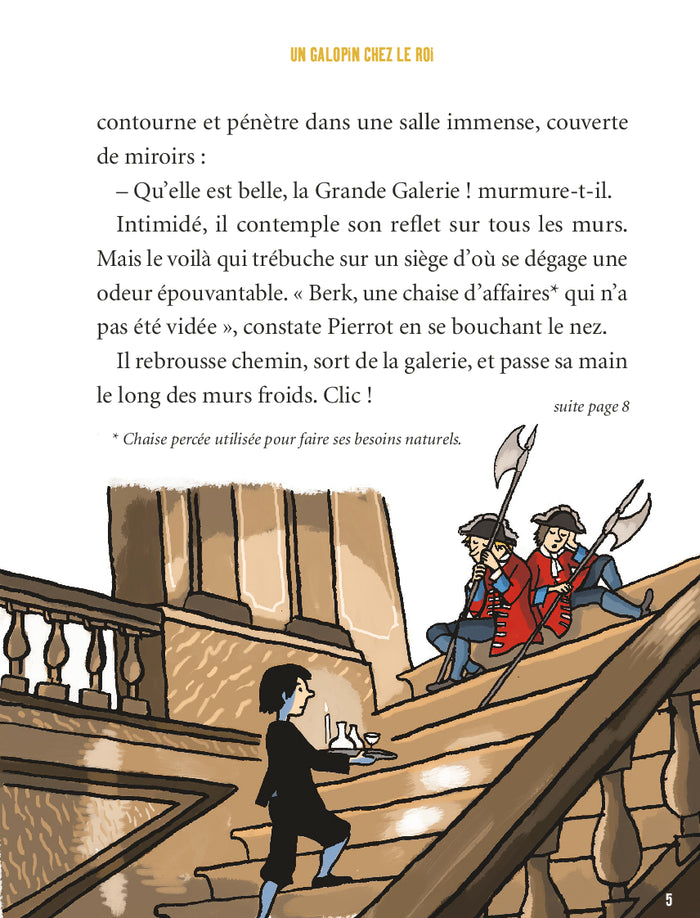 La véritable histoire de Pierrot, serviteur à la cour de Louis XIV