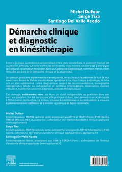 Démarche clinique et diagnostic en kinésithérapie