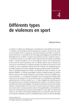 Violences sexuelles et sport