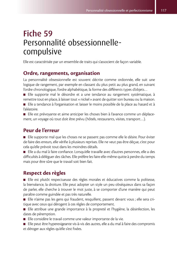 Les troubles de la personnalité