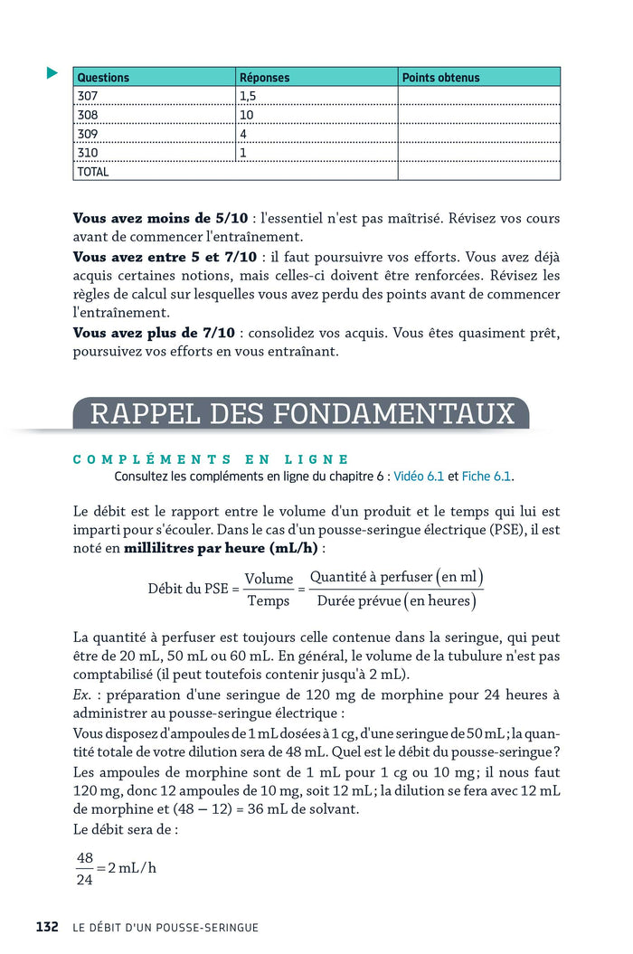 Calculs de doses en 600 exercices corrigés