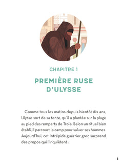 La fabuleuse histoire de Ulysse et le cheval de Troie