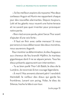 La fabuleuse histoire de Thor à la poursuite du serpent des mers