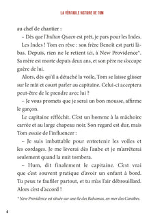 La véritable histoire de Tom, qui embarqua sur un bateau pirate