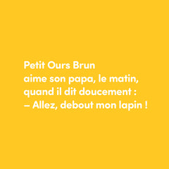 Petit Ours Brun aime son papa - Dès 2 ans