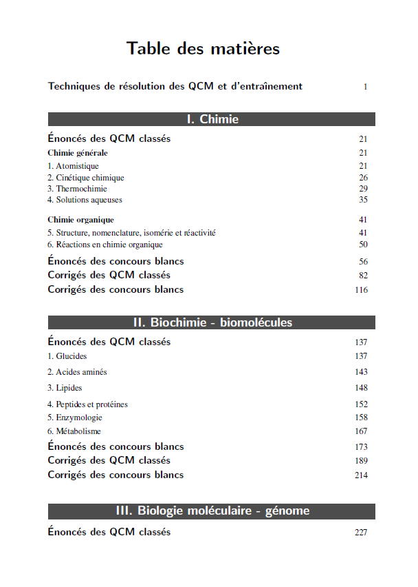 Tout le PASS & LAS en QCM et exercices 2024-2025